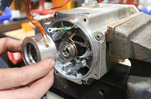 Silnik Siemens Simotics z resolwerowym sprzężeniem zwrotnym